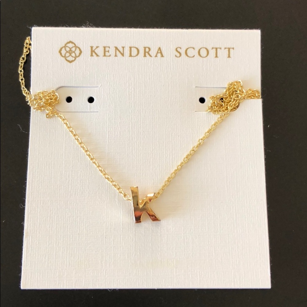 Kendra Scott Initial “K” Neckace